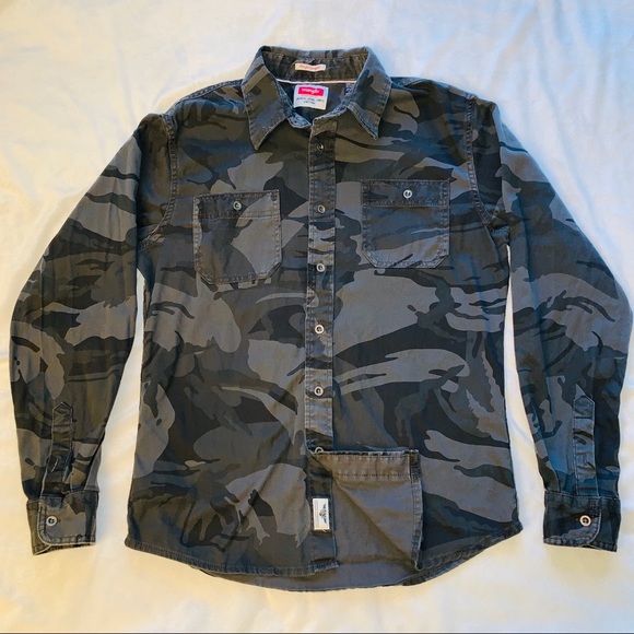 wrangler camo shirt